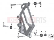 BMW Motorrad BMW 2018 S models S 1000 XR (0D03, 0D13) Bracket, control unit
