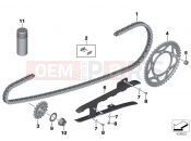 BMW Motorrad BMW 2018 S models S 1000 XR (0D03, 0D13) Chain drive