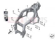 BMW Motorrad BMW 2018 S models S 1000 XR (0D03, 0D13) Front frame