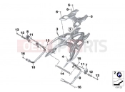 BMW Motorrad BMW 2018 S models S 1000 XR (0D03, 0D13) Luggage rack, Topcase