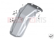 BMW Motorrad BMW 2018 S models S 1000 XR (0D03, 0D13) Mudguard