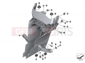 BMW Motorrad BMW 2018 S models S 1000 XR (0D03, 0D13) Front panel carrier