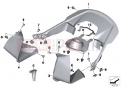 BMW Motorrad BMW 2018 S models S 1000 XR (0D03, 0D13) Cover Airbox
