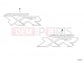 BMW Motorrad BMW 2018 S models S 1000 XR (0D03, 0D13) Label