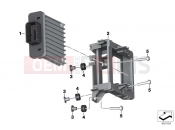 BMW Motorrad BMW 2018 S models S 1000 XR (0D03, 0D13) Basic module