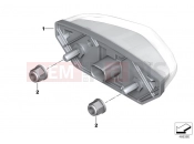 BMW Motorrad BMW 2018 S models S 1000 XR (0D03, 0D13) LED taillight