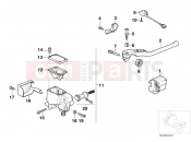 BMW Motorrad BMW 1996 R-Models 4V R 850 R 94 (0401,0406) Handle unit right/single parts