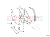 BMW Motorrad BMW 1996 R-Models 4V R 850 R 94 (0401,0406) Battery tray