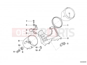 BMW Motorrad BMW 1996 R-Models 4V R 850 R 94 (0401,0406) Dashboard mounting parts, authorities