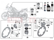BMW Motorrad BMW 2006 R-Models K2x HP2 Enduro (0369,0389) Brake service