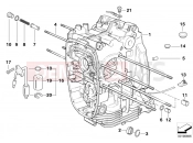 BMW Motorrad BMW 2006 R-Models K2x HP2 Enduro (0369,0389) Engine housing
