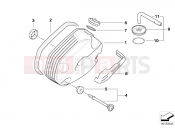BMW Motorrad BMW 2006 R-Models K2x HP2 Enduro (0369,0389) Cylinder head cover