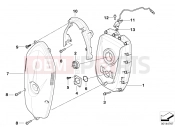 BMW Motorrad BMW 2006 R-Models K2x HP2 Enduro (0369,0389) Front cover/Timing chain cover
