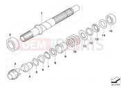 BMW Motorrad BMW 2006 R-Models K2x HP2 Enduro (0369,0389) Drive Shaft