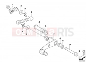 BMW Motorrad BMW 2006 R-Models K2x HP2 Enduro (0369,0389) External gearshift parts/Shift lever
