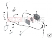 BMW Motorrad BMW 2006 R-Models K2x HP2 Enduro (0369,0389) Bowden cable/cable distributor