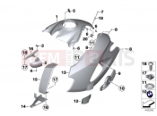 BMW Motorrad BMW 2006 R-Models K2x HP2 Enduro (0369,0389) Fairing side section / Center part