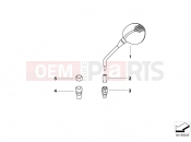 BMW Motorrad BMW 2006 R-Models K2x HP2 Enduro (0369,0389) Mirror