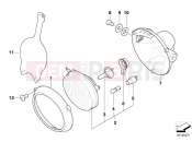 BMW Motorrad BMW 2006 R-Models K2x HP2 Enduro (0369,0389) Headlight