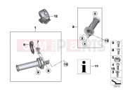 BMW Motorrad BMW 2006 R-Models K2x HP2 Enduro (0369,0389) Handlebar grip, heated