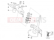 BMW Motorrad BMW 2007 F-Models F 650 GS 04 (0175,0185) Fork bridge