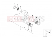 BMW Motorrad BMW 2007 F-Models F 650 GS 04 (0175,0185) Rear swing arm linkage components