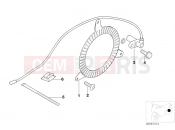 BMW Motorrad BMW 2007 F-Models F 650 GS 04 (0175,0185) Rear-wheel brake sensor