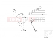 BMW Motorrad BMW 2007 F-Models F 650 GS 04 (0175,0185) Switch / Support, authorities