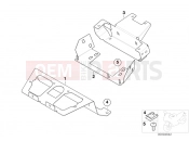 BMW Motorrad BMW 2007 F-Models F 650 GS 04 (0175,0185) Bracket, officials utility
