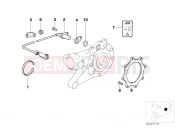 BMW Motorrad BMW 1997 R-Models 4V R 850 GS 95 (0403) Wheelspeed sensor, rear