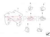 BMW Motorrad BMW 1997 R-Models 4V R 850 R 94 (0401,0406) Bracket, plug connector/wiring retainer