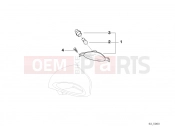 BMW Motorrad BMW 1997 R-Models 4V R 850 RT 96 (0412) Front turn indicator