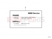 BMW Motorrad BMW 1998 R-Models 4V R 850 GS 95 (0403) Label