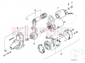 BMW Motorrad BMW 1998 R-Models 4V R 850 R 94 (0401,0406) Starter single parts