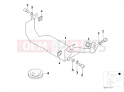 BMW Motorrad BMW 1998 R-Models 4V R 850 RT 96 (0412) Antenna support, authorities