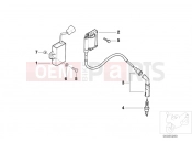 BMW Motorrad BMW 1999 F-Models F 650 97 (0162) Ignition system
