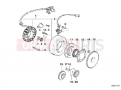 BMW Motorrad BMW 1999 F-Models F 650 97 (0162) Alternator