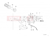 BMW Motorrad BMW 1999 F-Models F 650 97 (0162) Handbrake lever