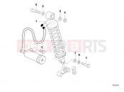 BMW Motorrad BMW 1999 F-Models F 650 97 (0162) Spring strut, rear
