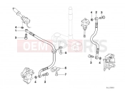 BMW Motorrad BMW 1999 F-Models F 650 97 (0162) Brake pipe