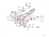BMW Motorrad BMW 1999 F-Models F 650 97 (0162) Frame