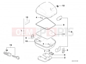 BMW Motorrad BMW 1999 F-Models F 650 97 (0162) Top Case