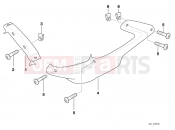 BMW Motorrad BMW 1999 F-Models F 650 97 (0162) Radiator trim