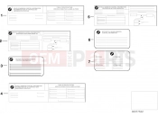 BMW Motorrad BMW 1999 F-Models F 650 97 (0162) Labels