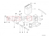 BMW Motorrad BMW 1999 F-Models F 650 97 (0162) Battery