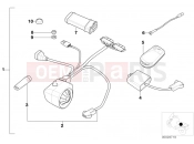 BMW Motorrad BMW 1999 F-Models F 650 97 (0162) Theft alarm, basic unit