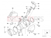 BMW Motorrad BMW 1999 R-Models 4V R 850 GS 95 (0403) Throttle Housing Assy