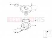BMW Motorrad BMW 1999 R-Models 4V R 850 GS 95 (0403) Filler cap