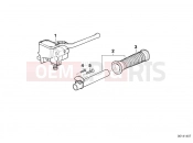 BMW Motorrad BMW 1999 R-Models 4V R 850 GS 95 (0403) Complete right handle unit