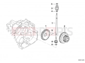 BMW Motorrad BMW 2000 F-Models F 650 97 (0162) Revolution counter drive